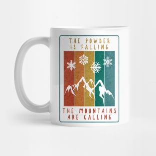 Retro Powder Design Mug